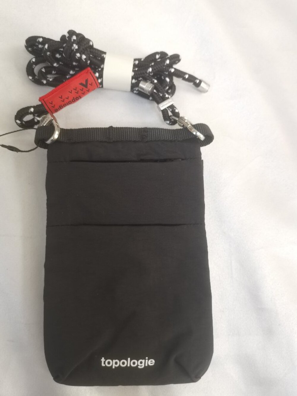 Pre-owned Topologie Crossbody Phone Bag in Black